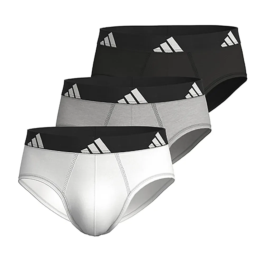 Мужские боксеры с растяжимым хлопком Active Flex Adidas, White — фото 4