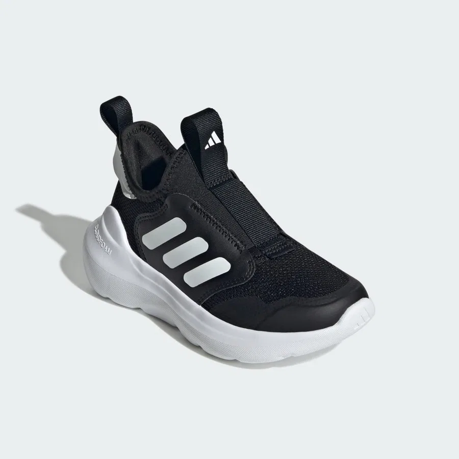 Кроссовки с застежкой-липучкой Tensaur Comfort Shoes Kids adidas, Черно-белый — фото 3