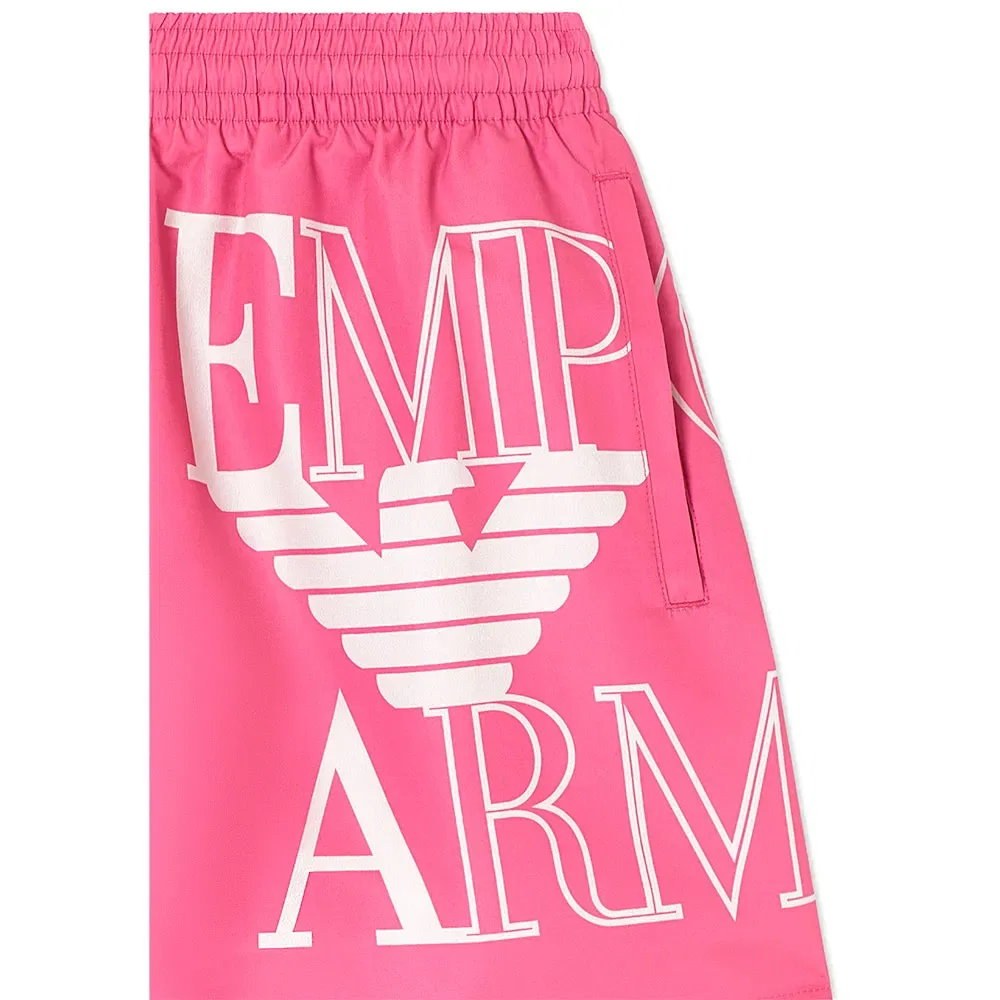 Плавки swimming shorts Emporio Armani, розовый — фото 2