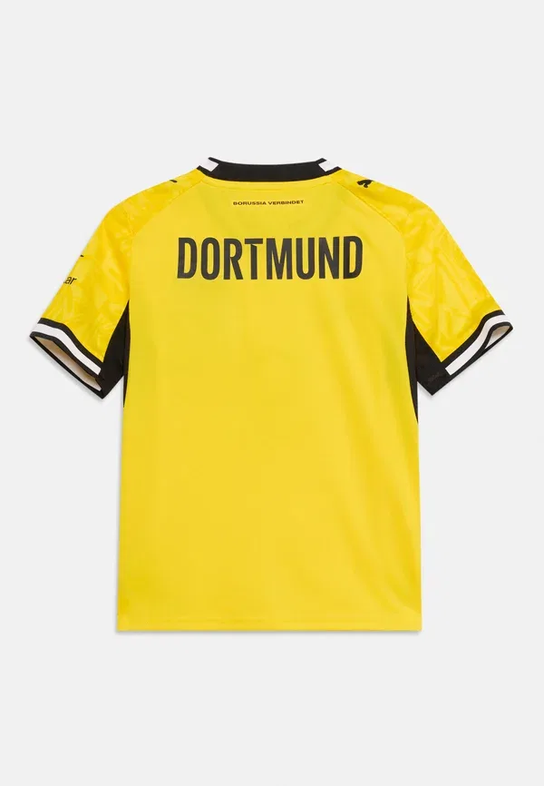 Футболка, влагоотводящая, Home Replica Unisex, Puma, Faster Yellow/Black, черный/желтый — фото 2