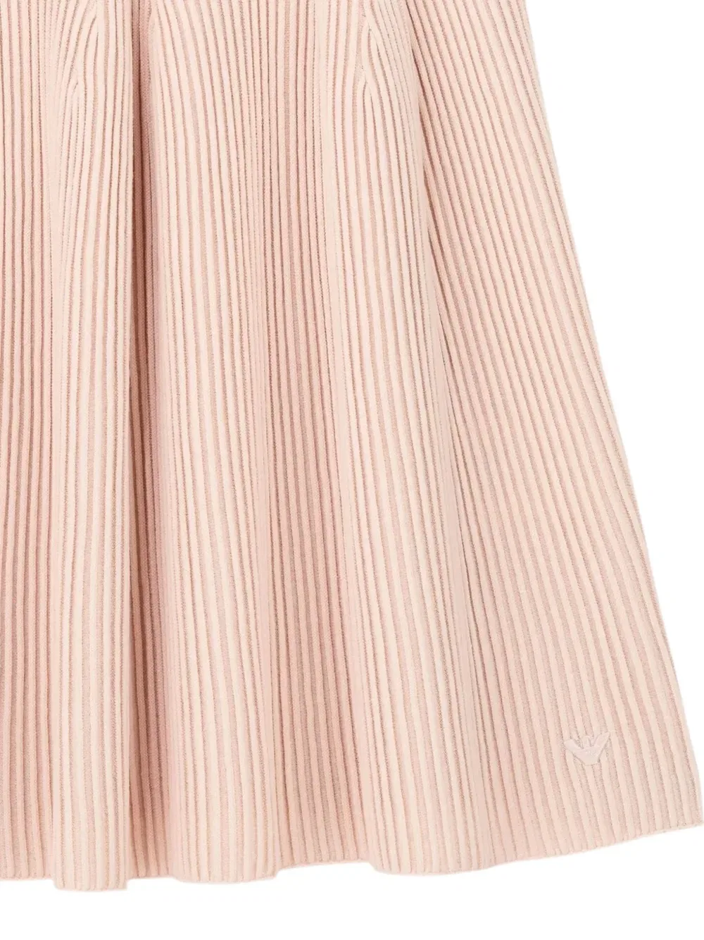 Платье вязаное Emporio Armani Kids, розовый — фото 3