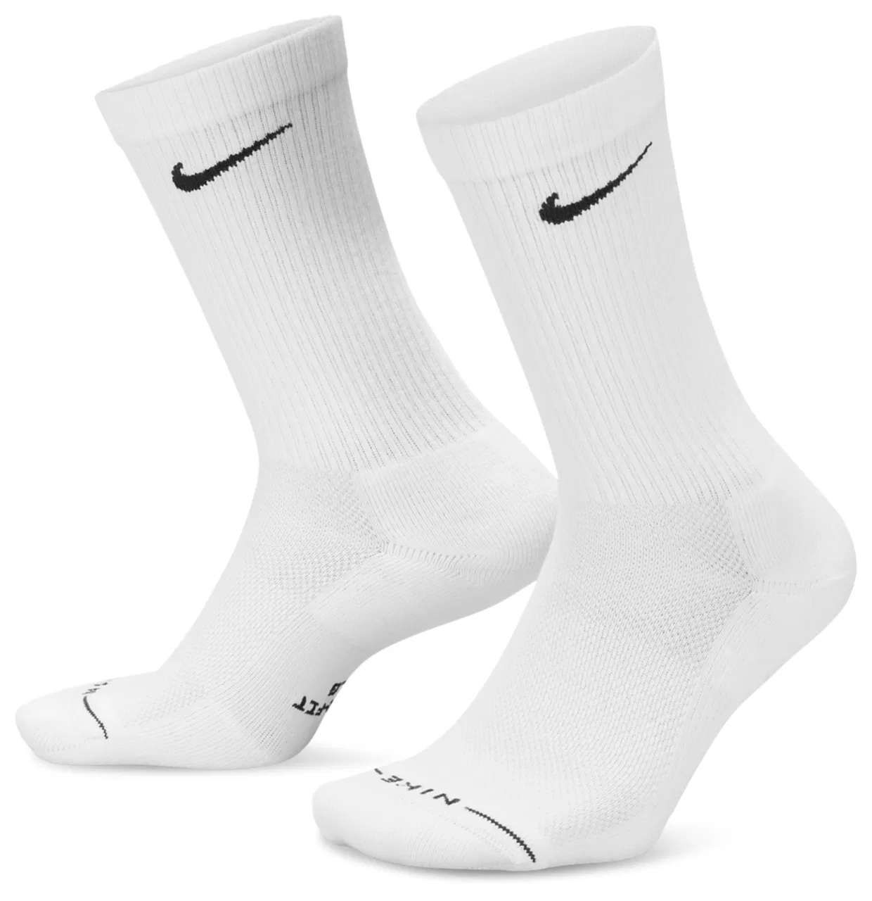 Носки Everyday Elevated Crew 6 Pack Nike, белый/черный
