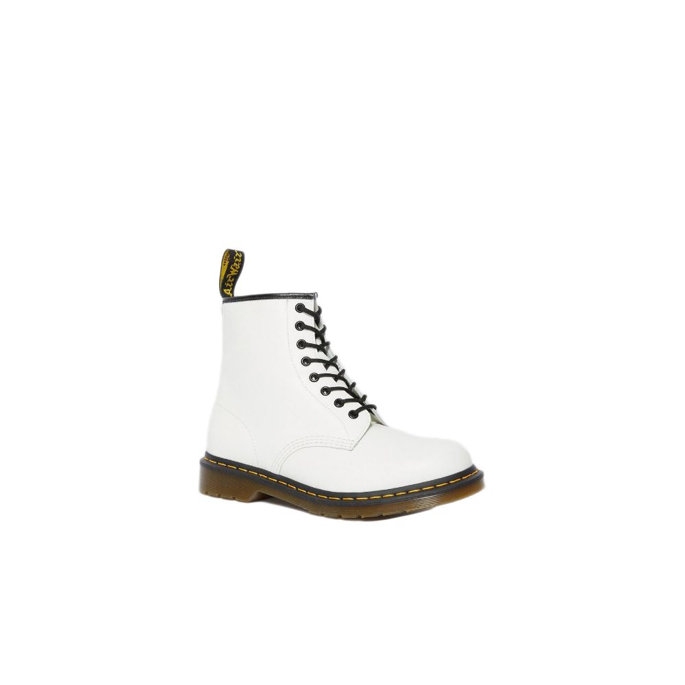 Ботинки кожаные Dr. Martens, белый