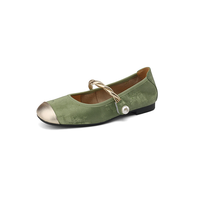 

Туфли женские повседневные Women's Casual Shoes Women's Zi Xiao, зеленый