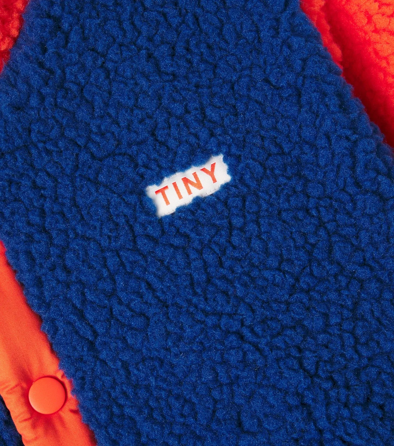 Легкая куртка флисовая Color Block Tinycottons, мультиколор — фото 2