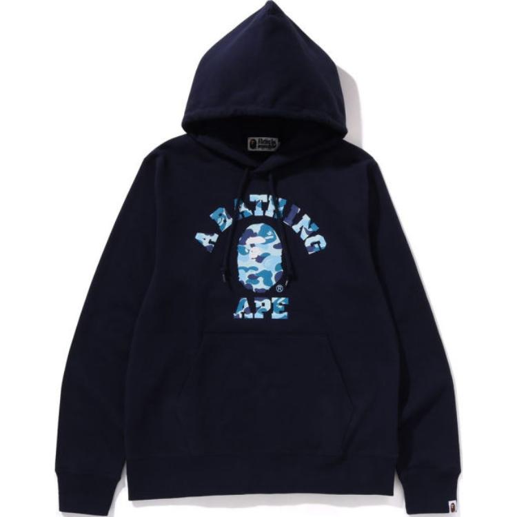 

Толстовка с капюшоном Abc Camo College A BATHING APE, серый