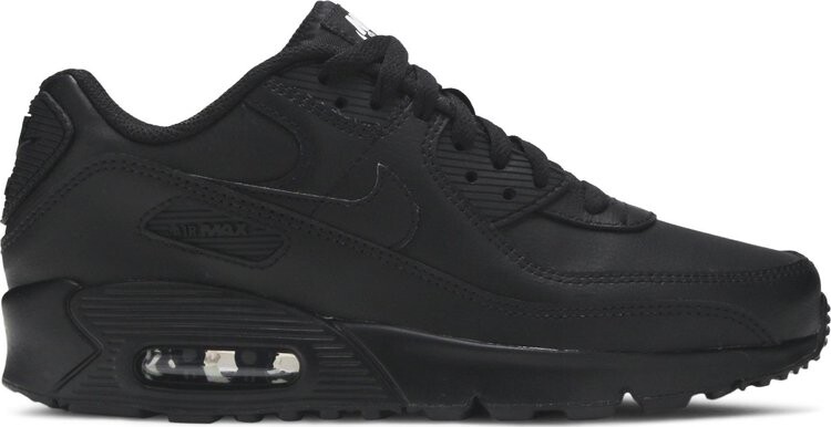 

Кроссовки Nike Air Max 90 GS 'Triple Black', черный