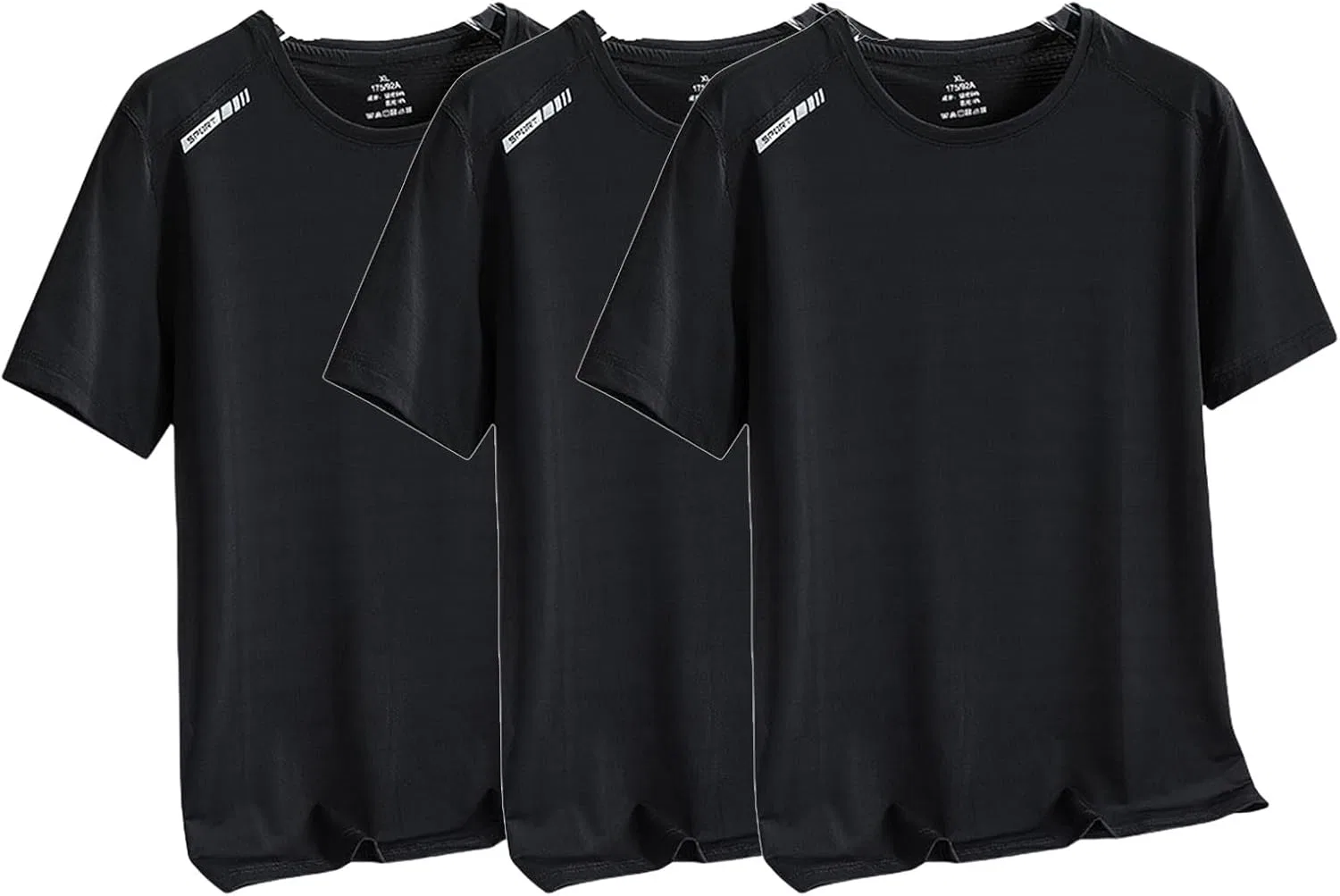 Мужская быстросохнущая футболка Bingsiduanxiu4243, 3pcs-j