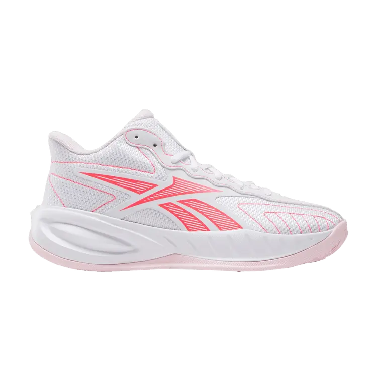 

Кроссовки Reebok Press Big Kid 'White Pink Blast', белый