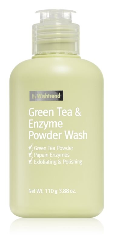 

Нежный очищающий порошок By Wishtrend Green Tea & Enzyme