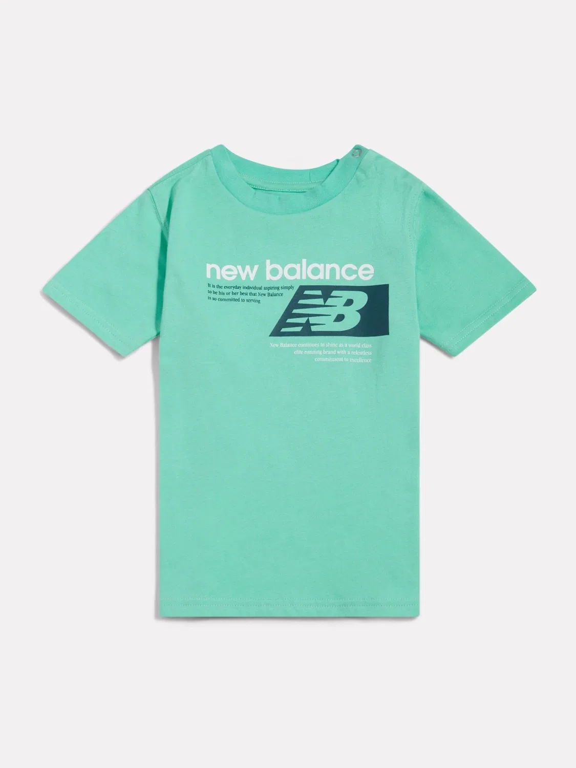 Футболка New Balance Green Players Graphic New Balance, зеленый