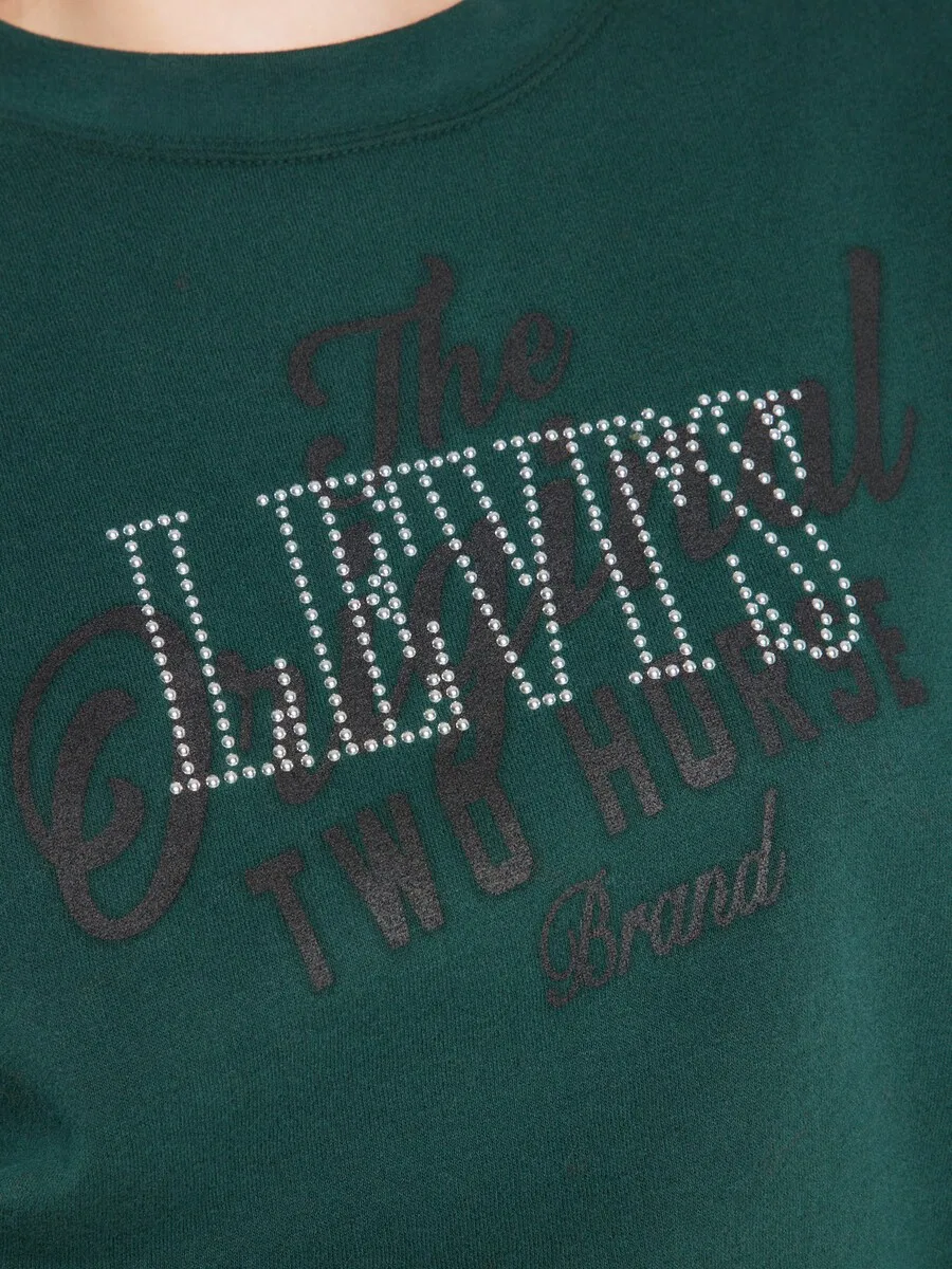 Толстовка LEVI'S 'EVERYDAY' темно-зеленого цвета — фото 3