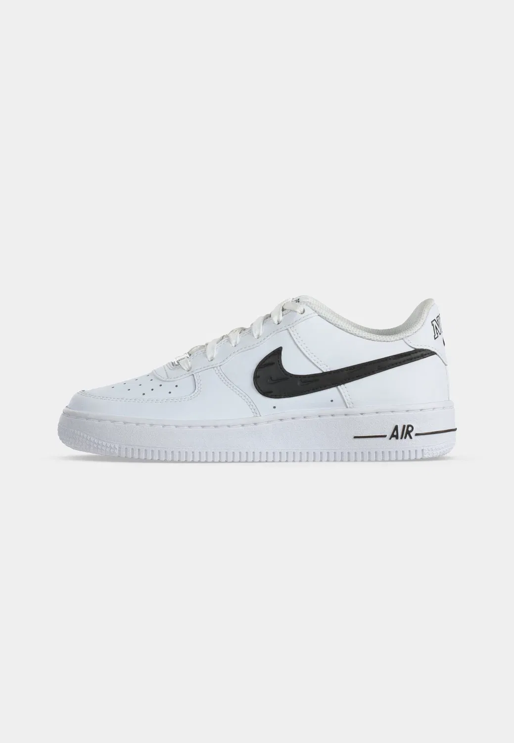 Кроссовки Air Force 1 унисекс Nike Sportswear, White/Black — фото 2