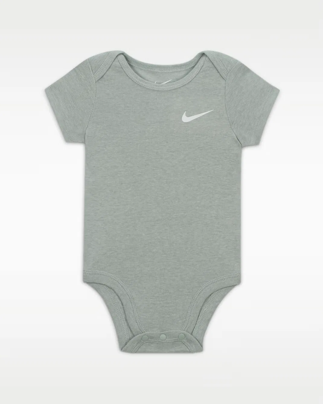 Детские боди (0-6 месяцев) (комплект из 3 штук) Nike Mini Me, Mica Green — фото 4