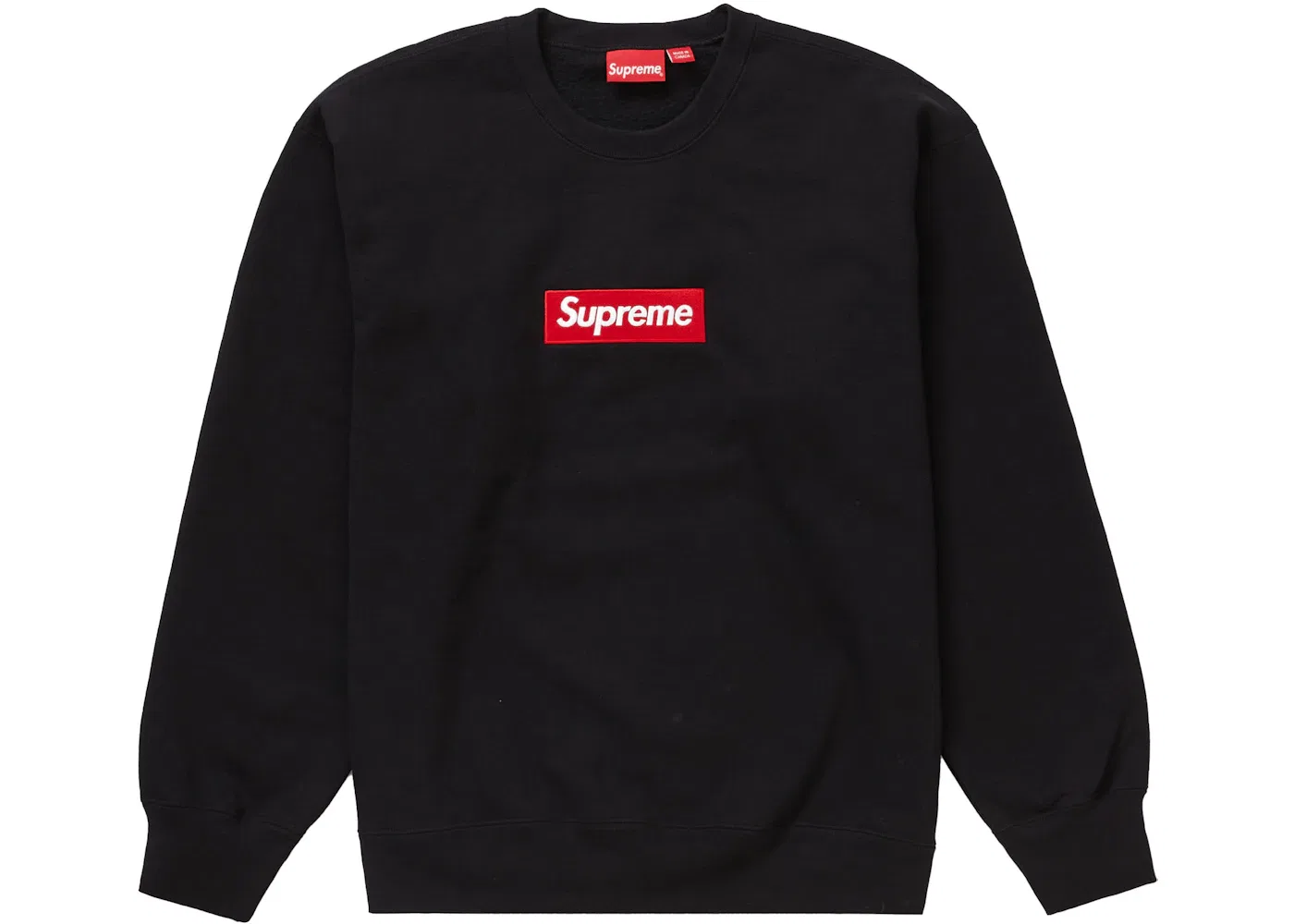 Мужской свитшот с принтом Supreme Crewneck (FW22), Black