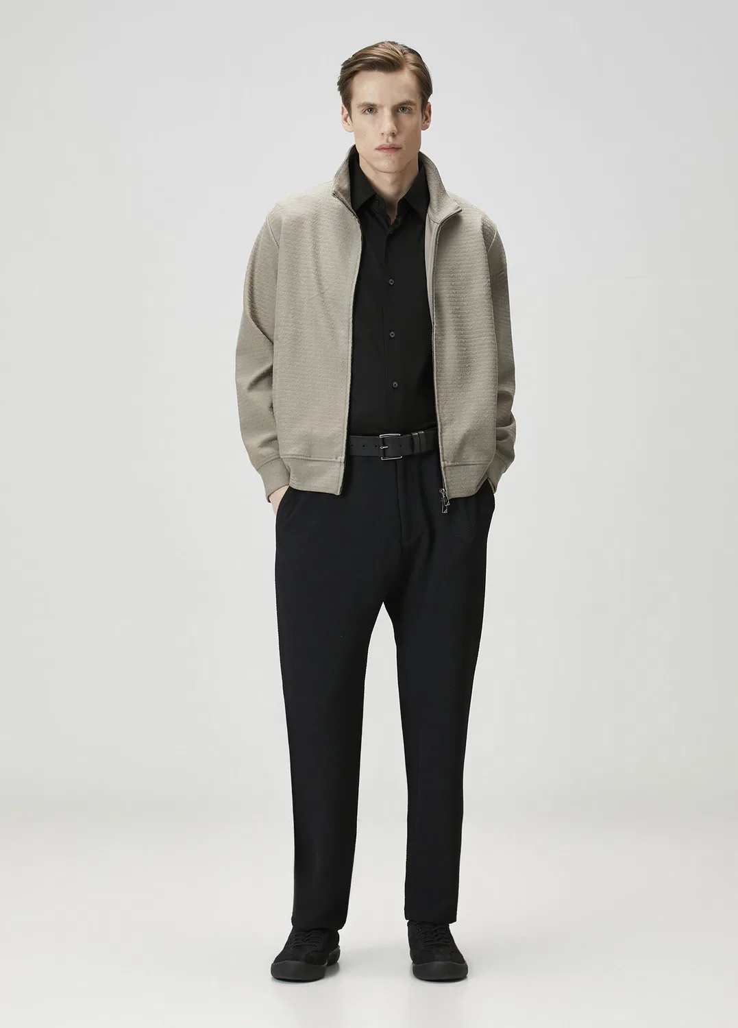 Свитшот Emporio Armani, gri — фото 2