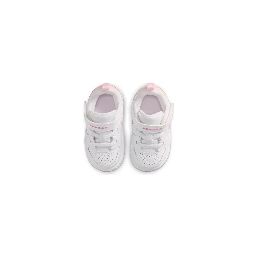 Кроссовки детские Nike Jordan Court Connect Low (TD) IQ6047-101, Белый — фото 4