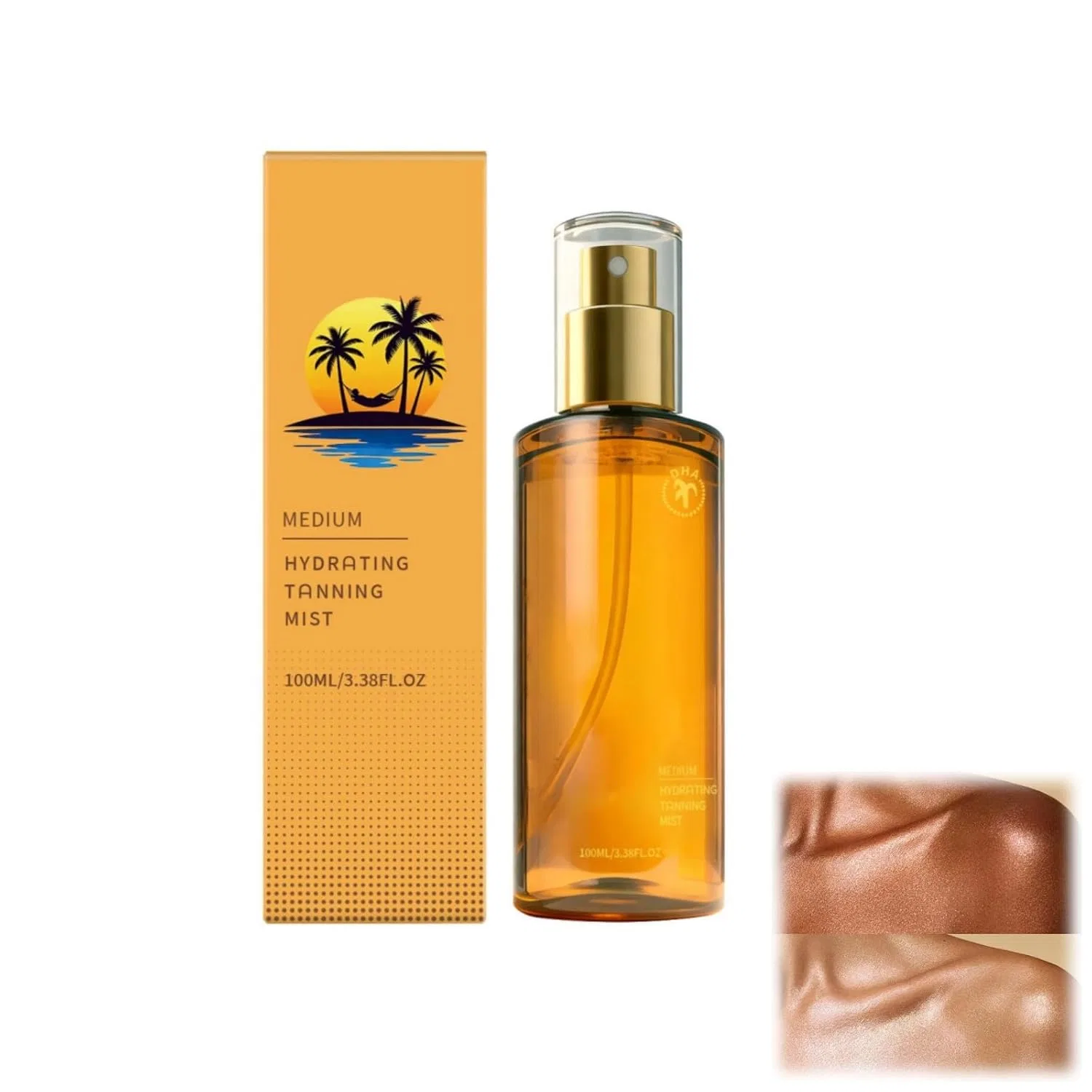 Автозагар спрей Hydrating Sun-Tanning, RadiantRe, 100 мл