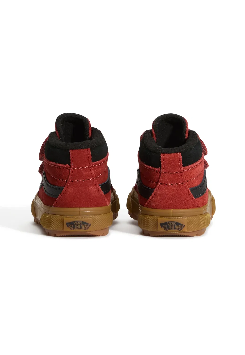 Кроссовки Sk8-Mid reissue с застежкой-липучкой и утеплителем. Унисекс Vans, Dark Red — фото 4