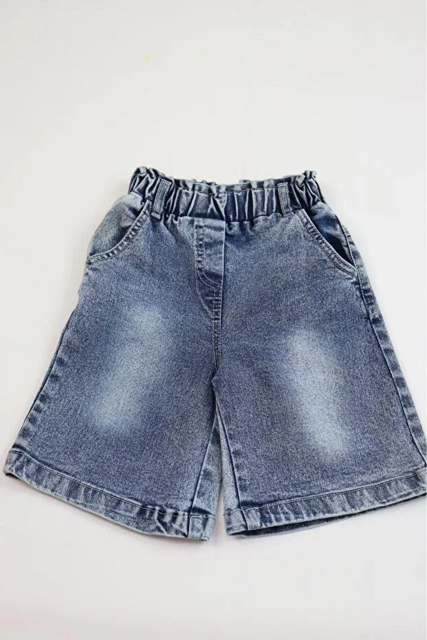 Детские шорты джинсовые Bermuda Esila Kids, Blue — фото 2