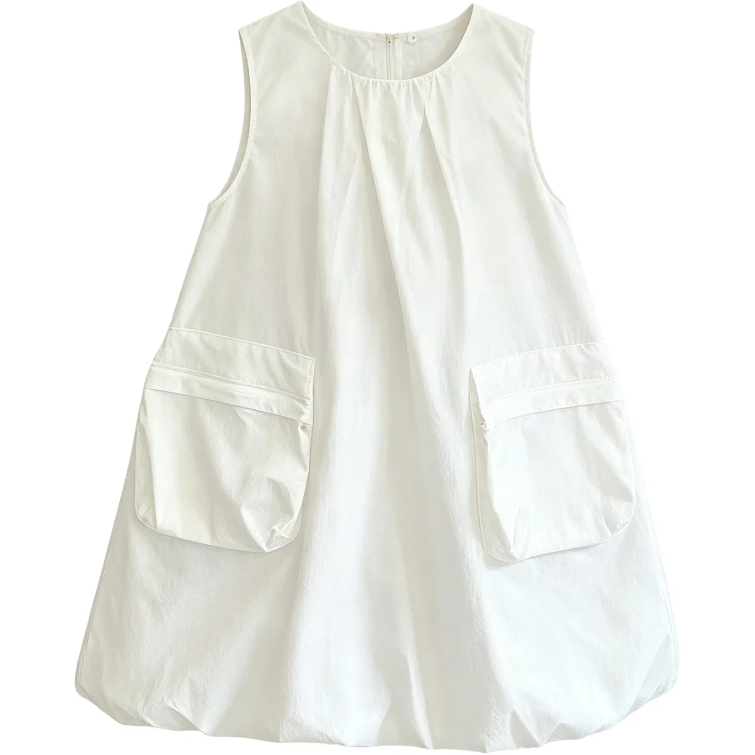 Детское платье для девочек без рукавов, с принтом, Sleeveless Dress, YALU