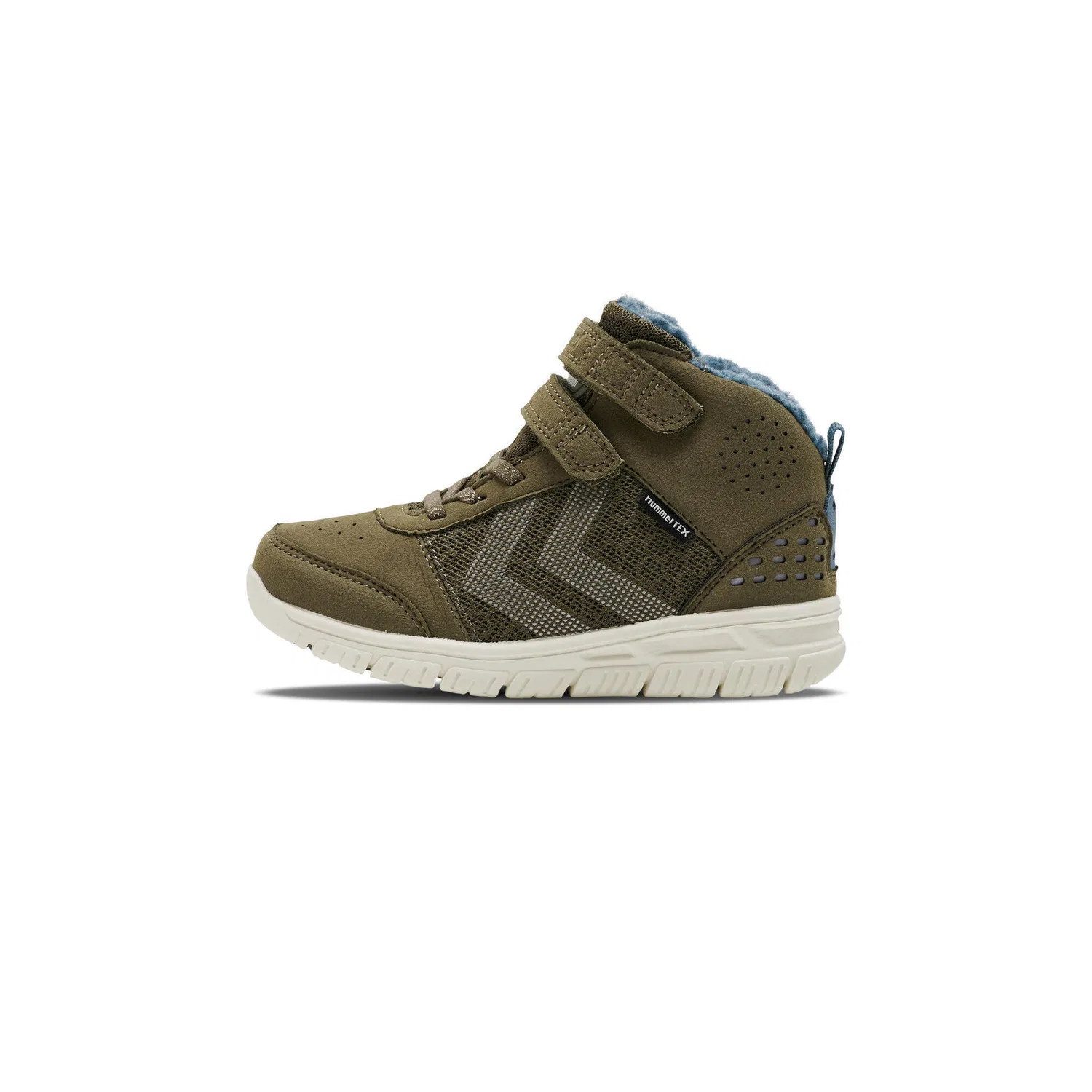Детские зимние ботинки с принтом Crosslite Winter Lifestyle Hummel, Dark Olive Green