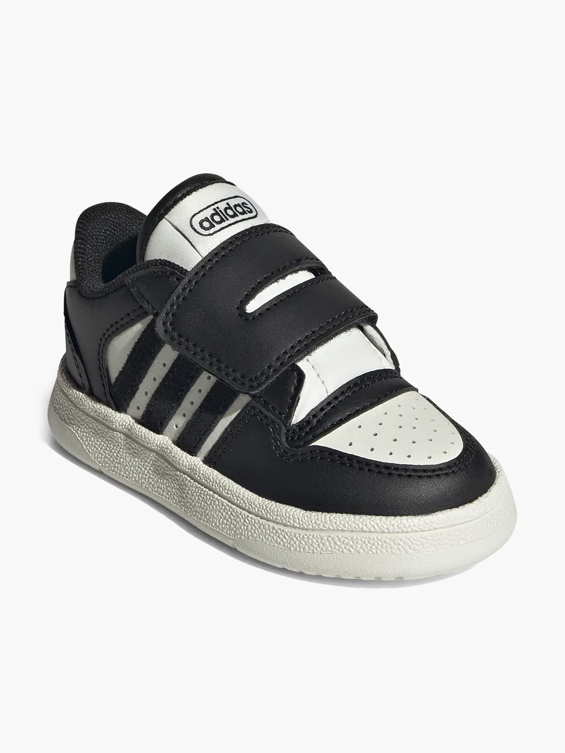 Детские кроссовки на липучках Adidas BREAK START CF I, черный — фото 3