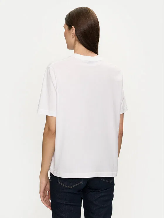 Футболка relaxed fit Modern Flag Tommy Hilfiger, белый — фото 3