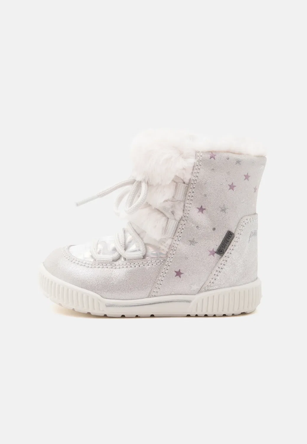Ботинки Goretex Ride на шнуровке Primigi, Silver-Coloured/Iridescent/Cream