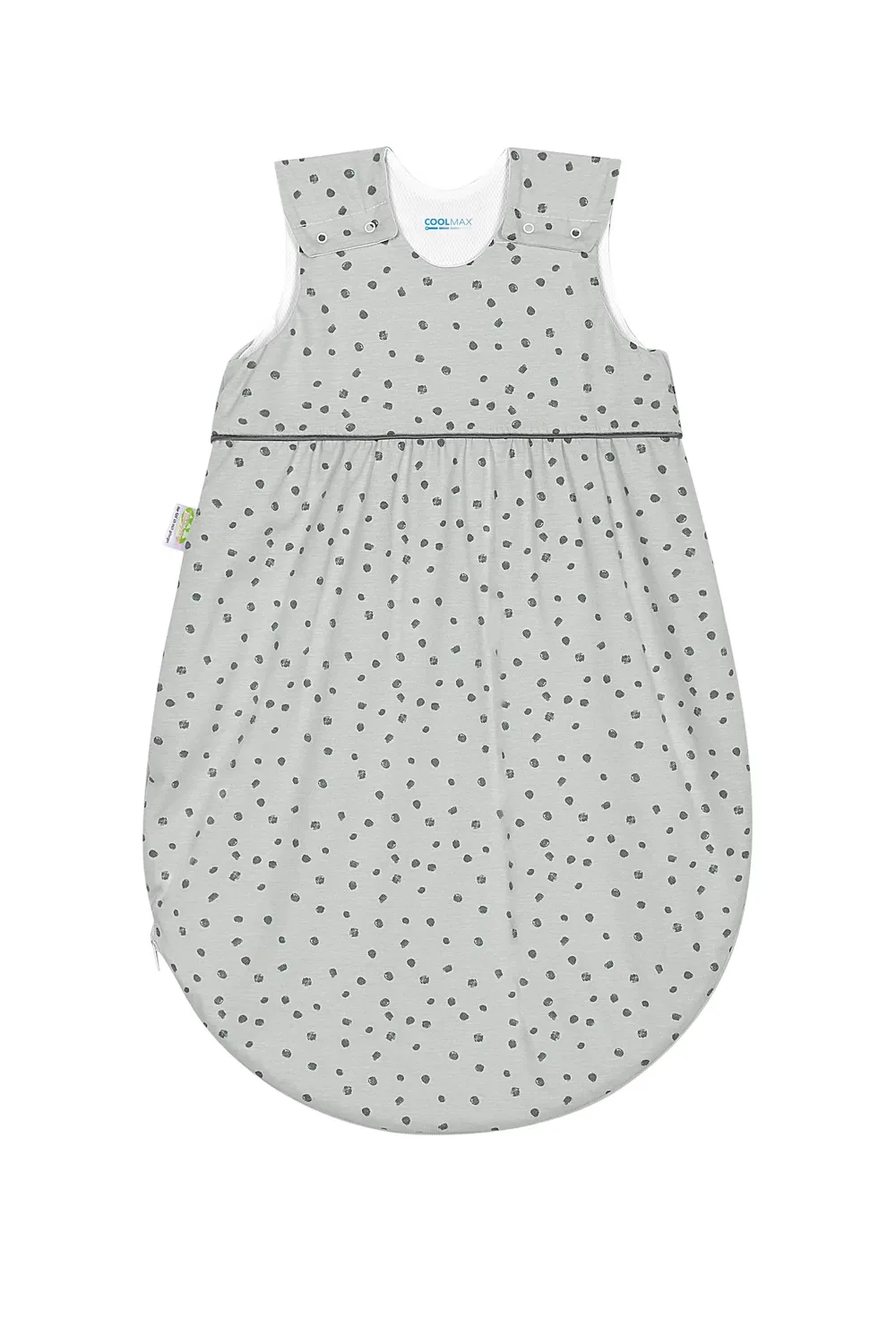 Спальный мешок Coolmax Timmi cool Dancing Dots Urban Kinderhaus Blaubär, серый