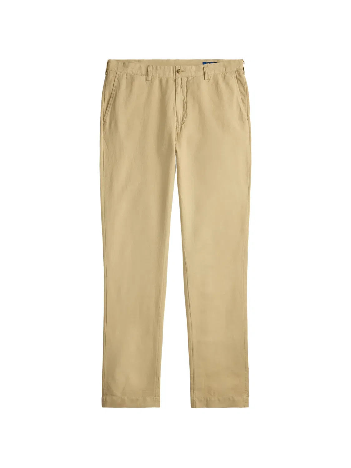 Брюки Bedford льняно-хлопковые коричневые Polo Ralph Lauren, коричневый