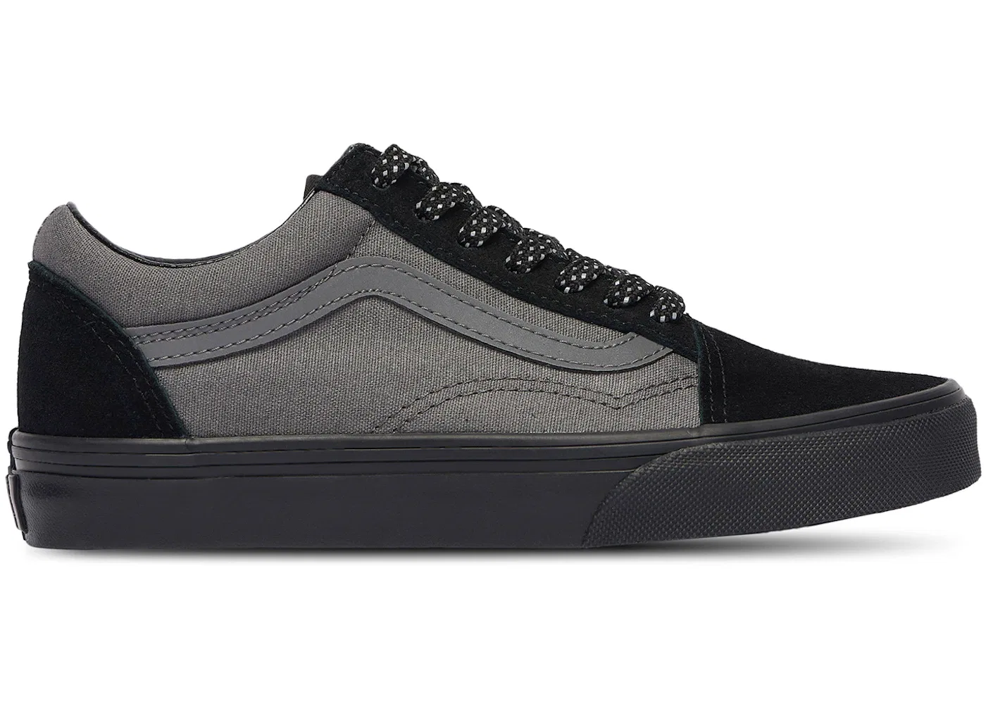 Детские кроссовки Lifestyle Vans Old Skool, Grey/Reflective Silver/Black
