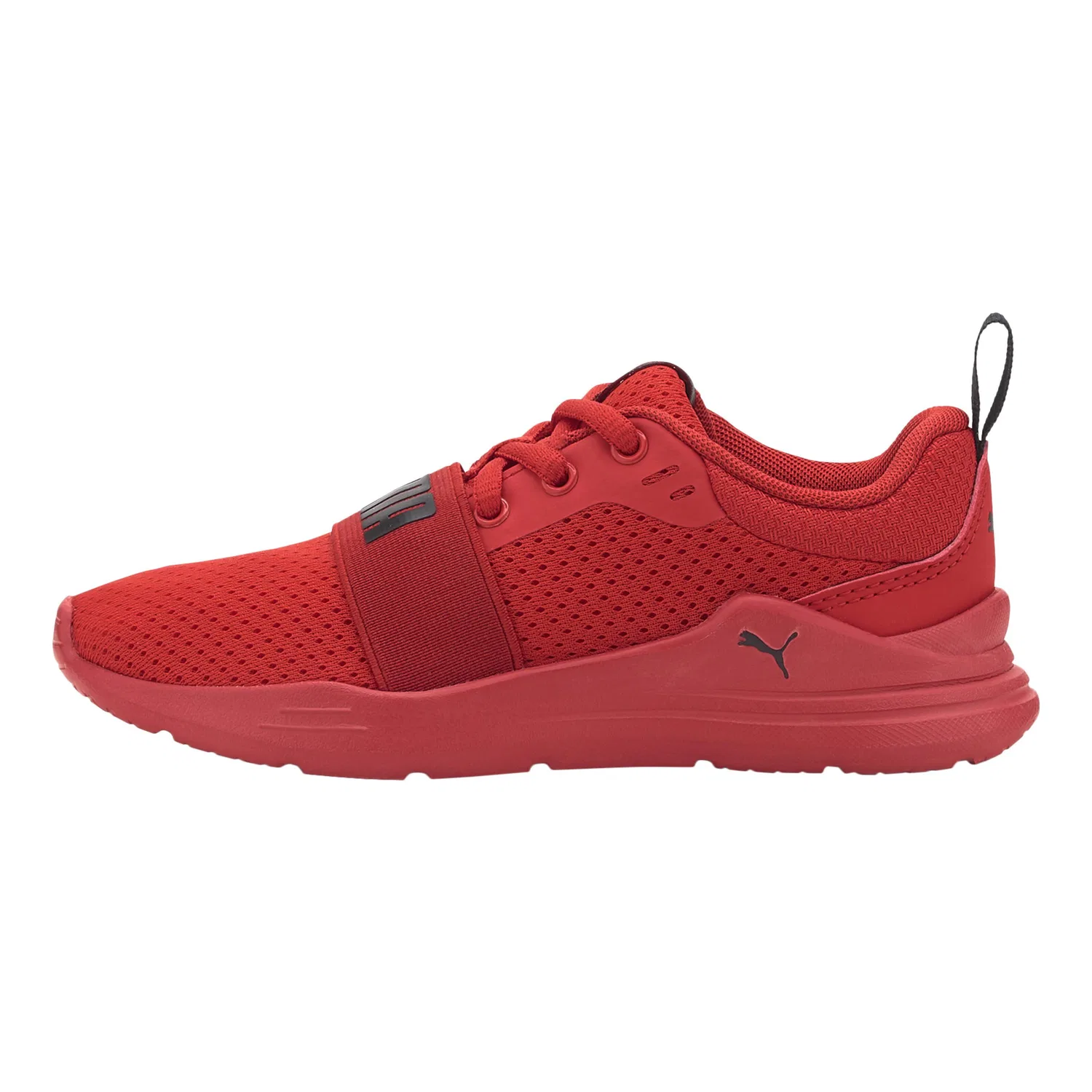 Детские кроссовки с сетчатым верхом Puma Wired Run PS, Rot / Scharlachrot / Schwarz