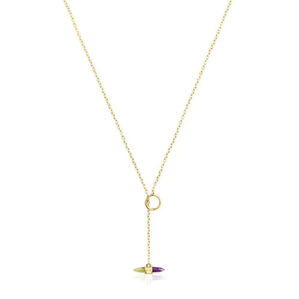 

Колье с подвеской Tous Lure With Gemstones, золото/драгоценные камни