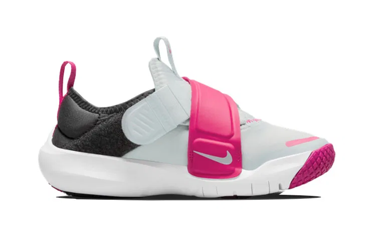 Детские кроссовки с технологией FlyEase Flex Advance Nike, Gray Pink — фото 3