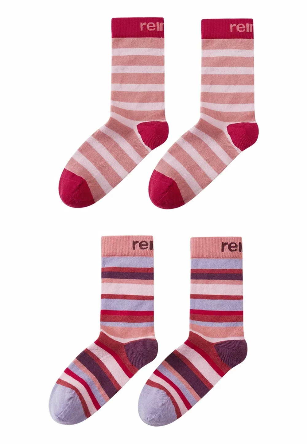 Wollsocken parit унисекс - носки Reima, Rose Blush — фото 2