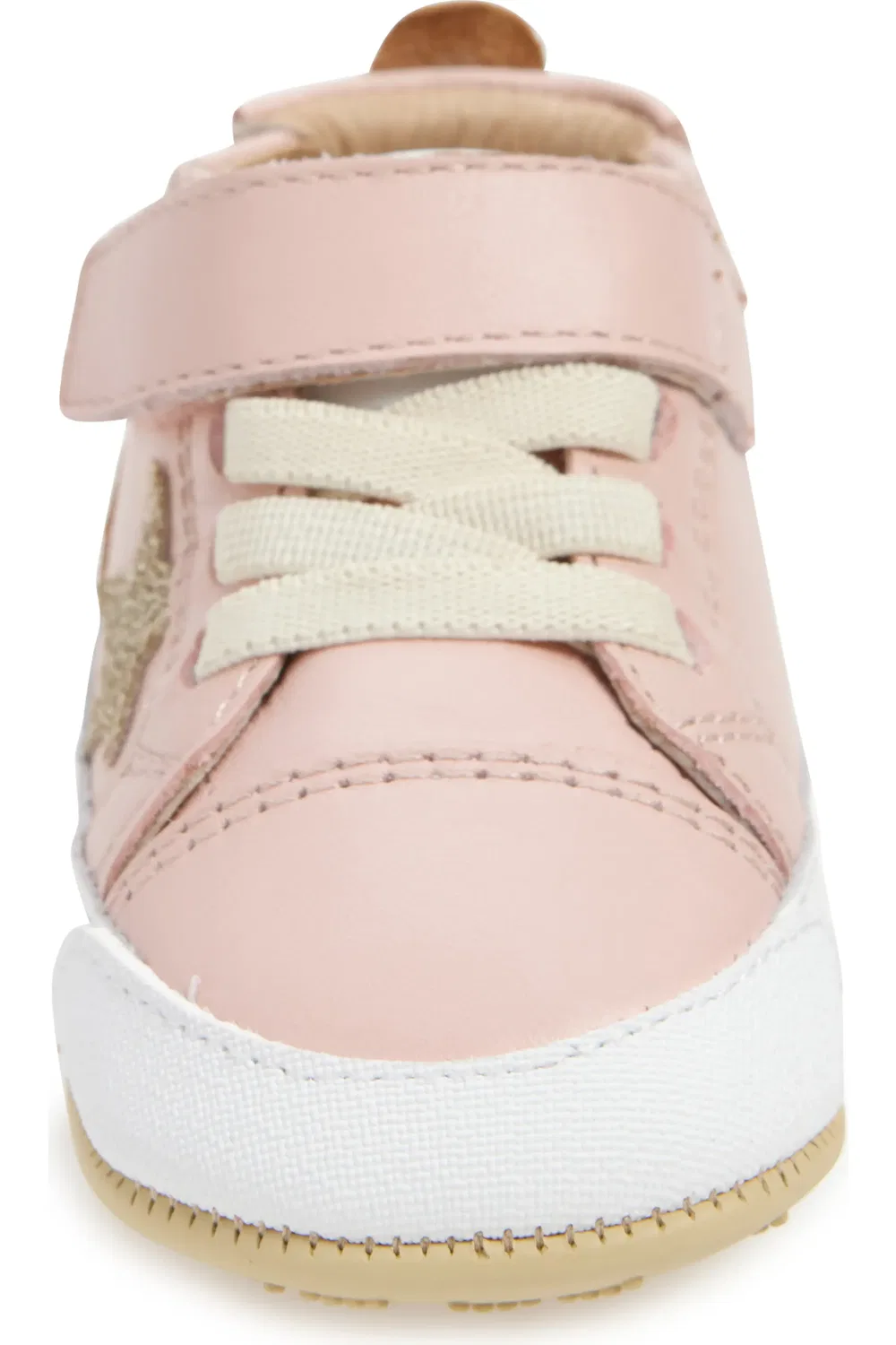 Кроссовки детские на липучке Platinum Bub OLD SOLES, Powder Pink/Gold/Glam Gold — фото 4