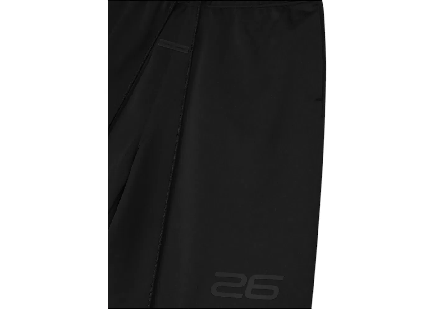 Мужские шорты из сатина Fleece Relaxed Sweatshort Fear of God, Vintage Black — фото 3