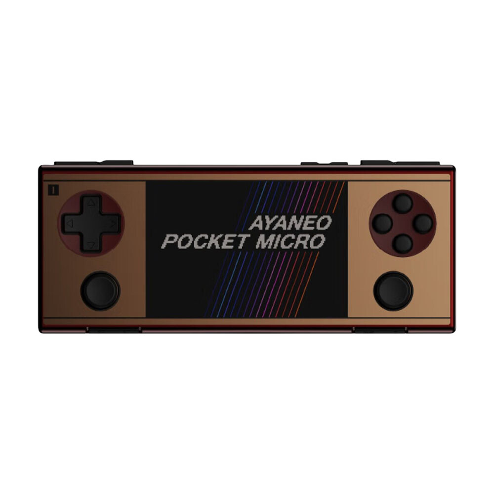 

Портативная игровая консоль Ayaneo Pocket Micro, 8ГБ/256ГБ, MediaTek Helio G99, золотой