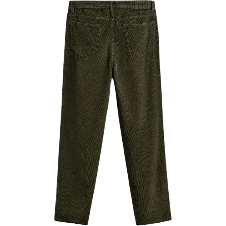 Мужские брюки повседневные прямого кроя Khaki ZARA, Хаки — фото 3
