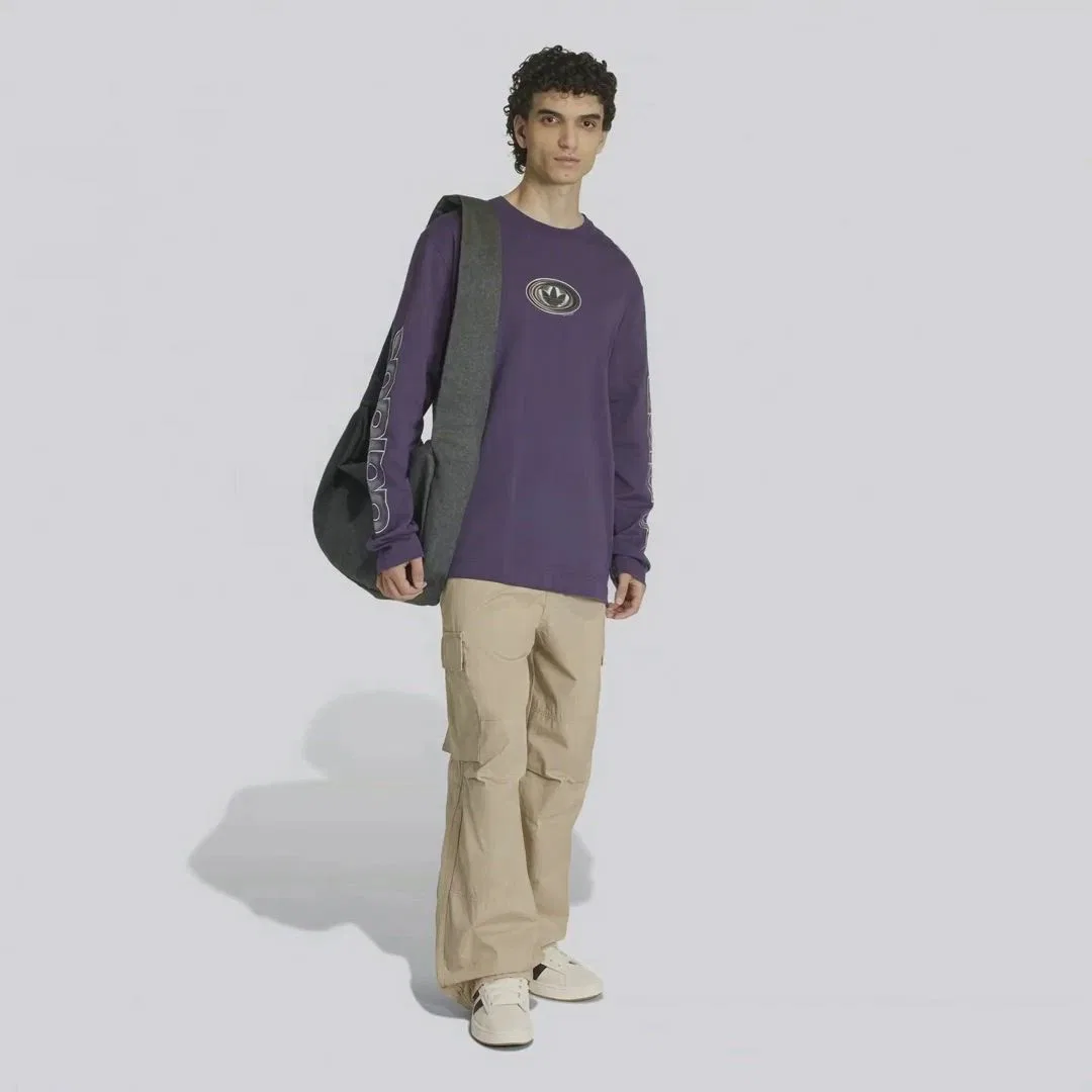 Мужские спортивные брюки-карго с эффектом стирки, модель 90s Alternative Sport Washed Cargo Pants, Adidas, Beige — фото 2