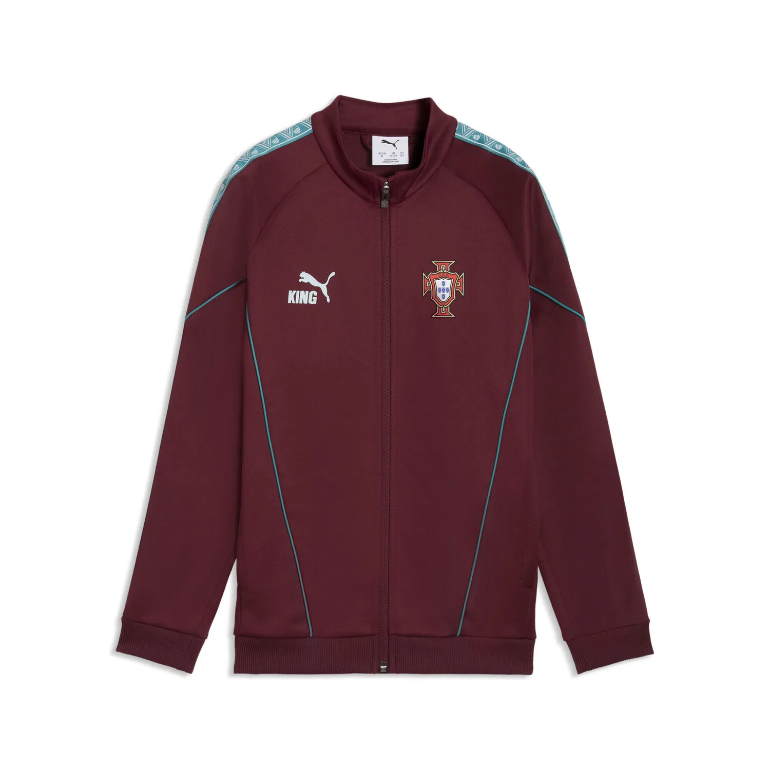 Детская куртка с длинным рукавом KING Anthem Jacke Puma, Rot Blau