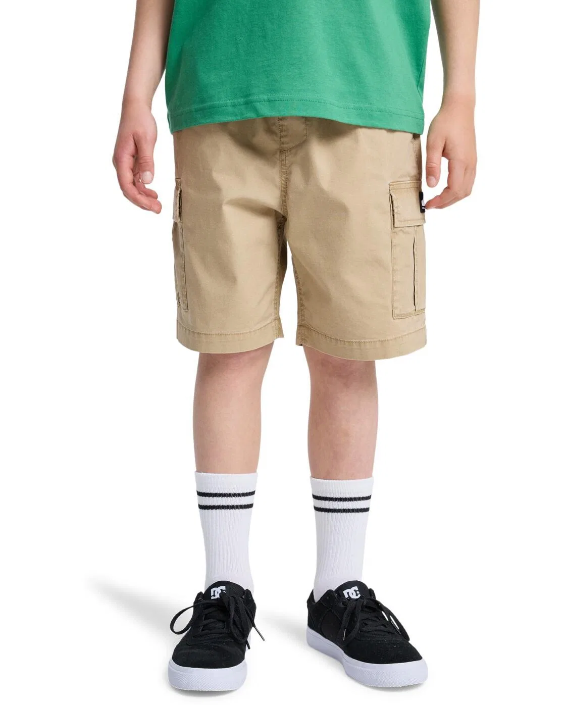 Детские эластичные карго-шорты TAXER Quiksilver, Khaki