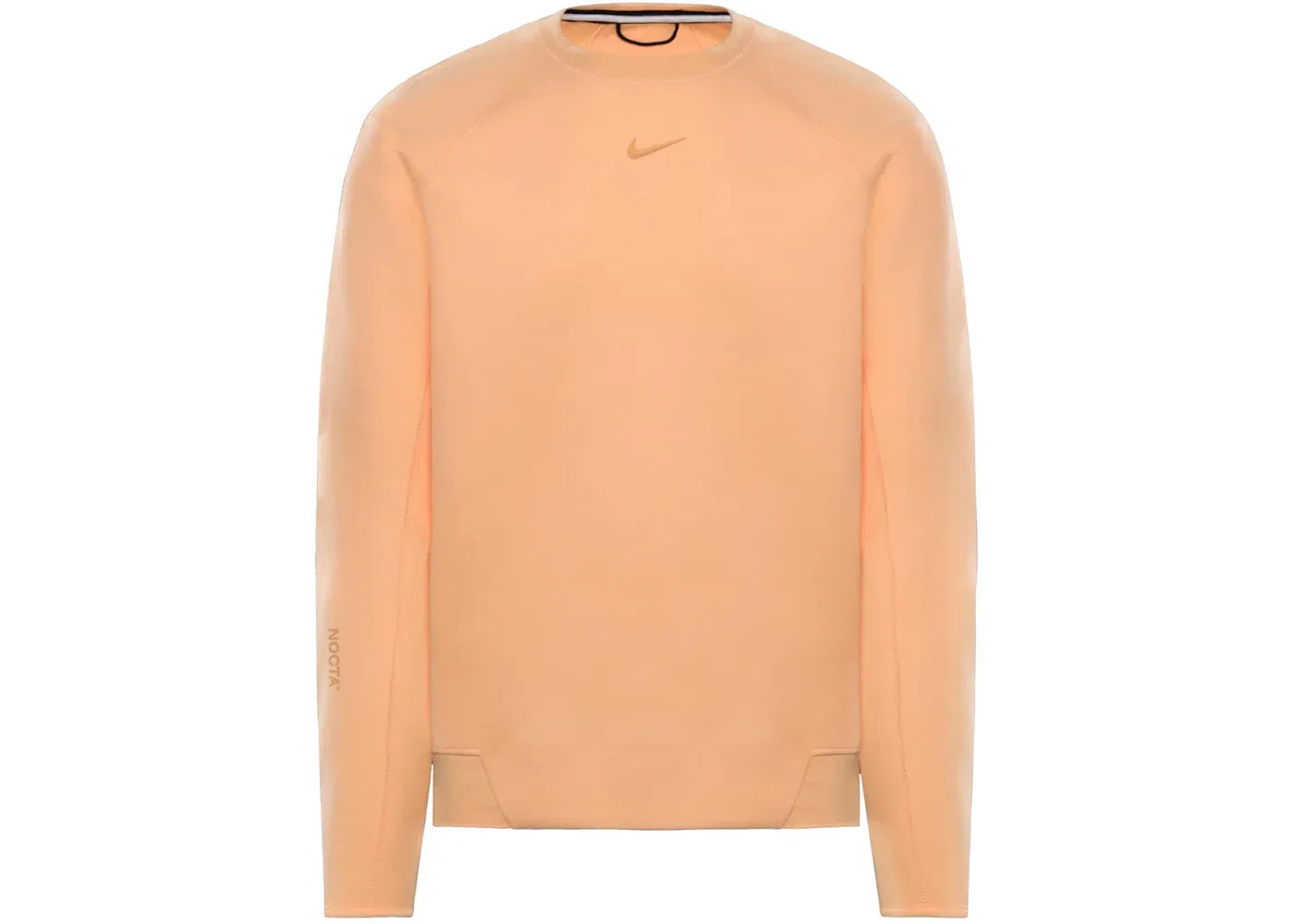 Мужской свитшот из флиса Nike x NOCTA NRG Tech Fleece Crewneck Sweatshirt, Ice Peach