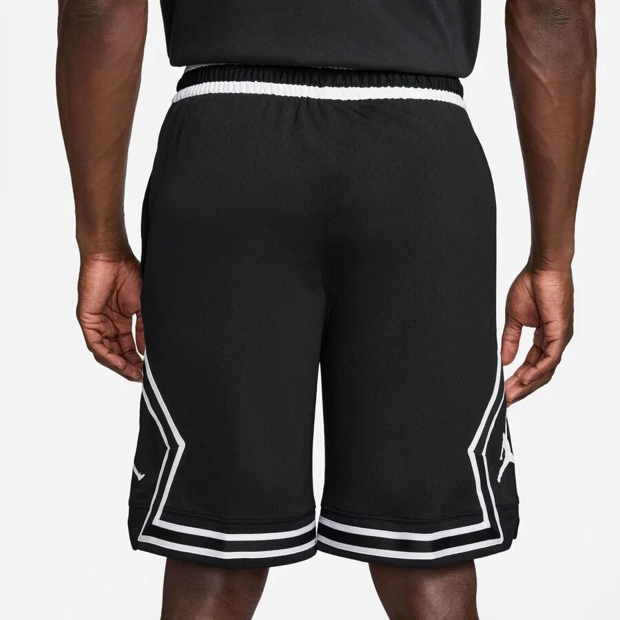Спортивные брюки Jordan Regular Workout Pants 'Diamond' черного цвета — фото 4