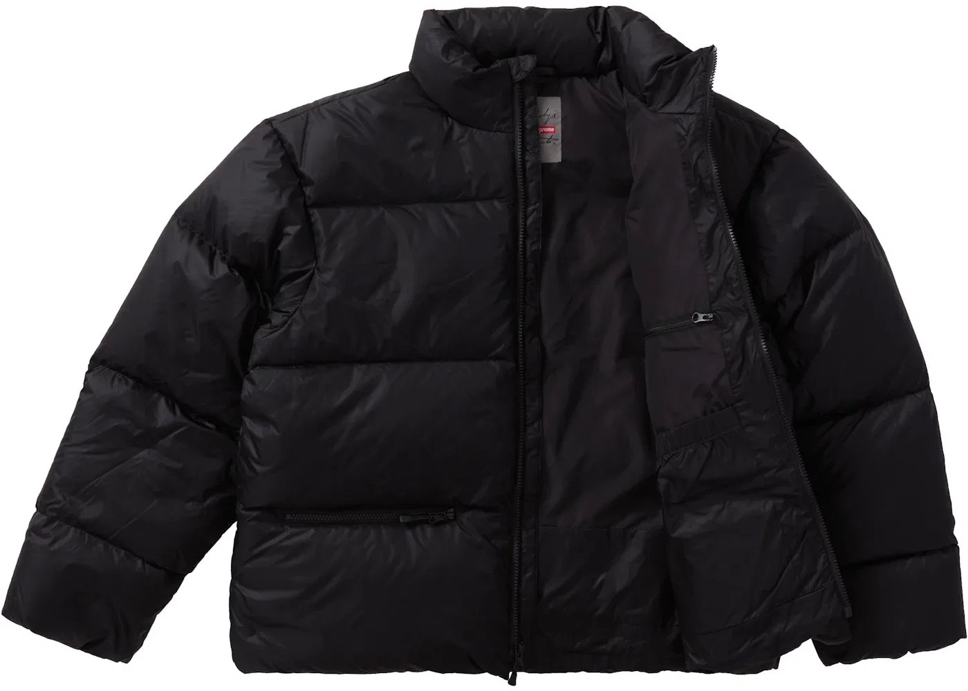 Мужская куртка пуховая Supreme Yohji Yamamoto Down Jacket, Black — фото 2