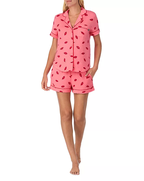 

Комплект пижамы из боксерских шорт Kate Spade New York, розовый