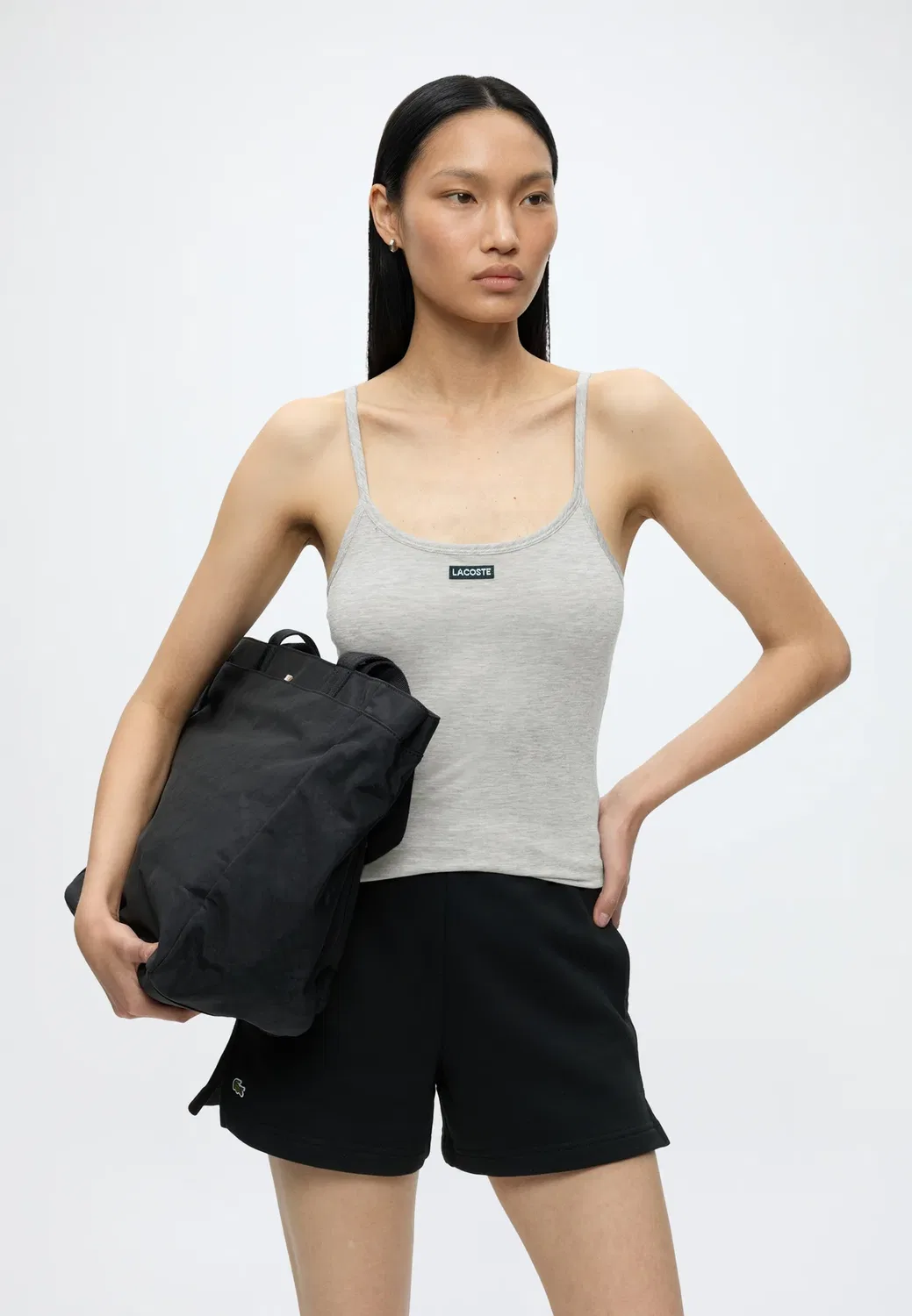 Топ-Майка Lacoste, Silver Chine — фото 4