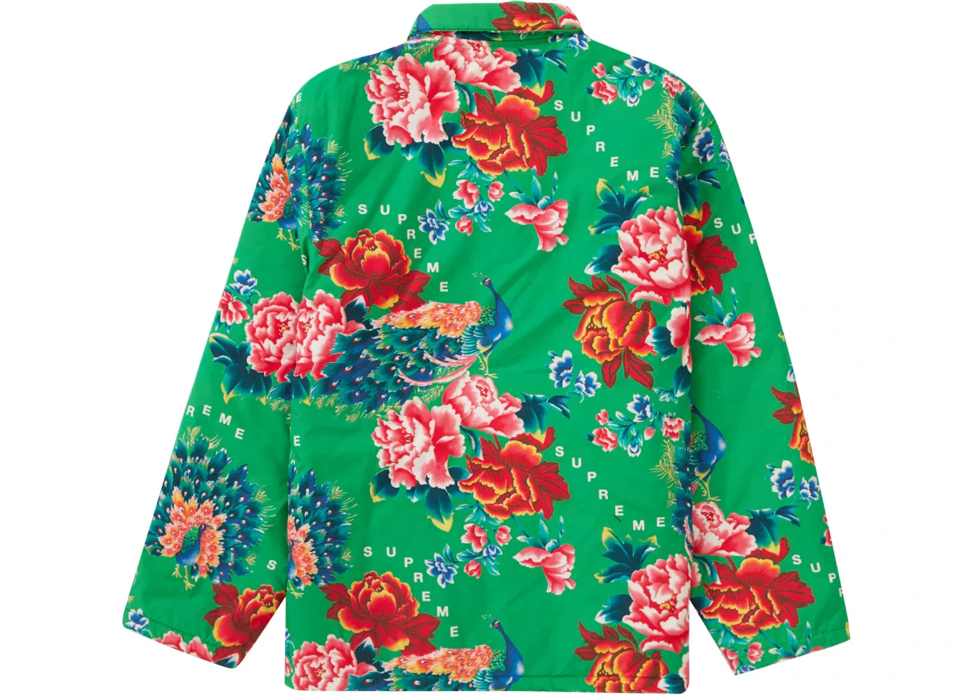 Мужская куртка с принтом Supreme Jacket, Bright Green — фото 2