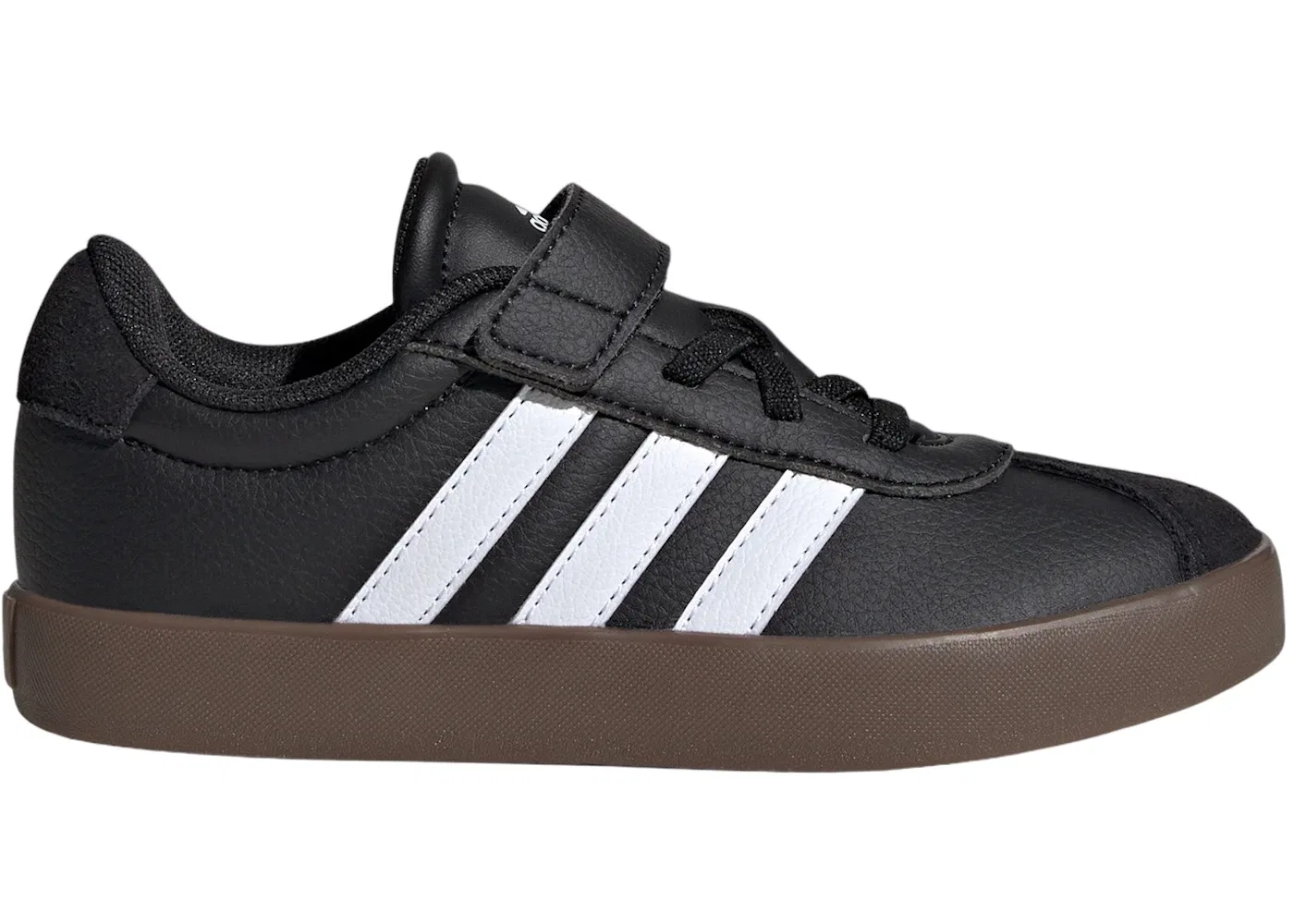 Детские кроссовки с низким профилем Adidas VL Court 3.0, Core Black/Cloud White/Core Black
